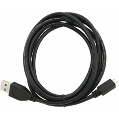 Gembird CCP-MUSB2-AMBM-6 USB Cable 18m Black - Durable, High-Speed Connectivity, Perfect for All Your Devices!